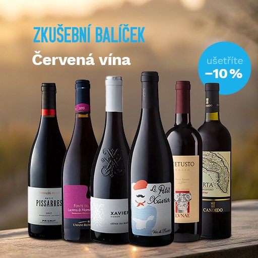 Zkušební balíček - červená vína