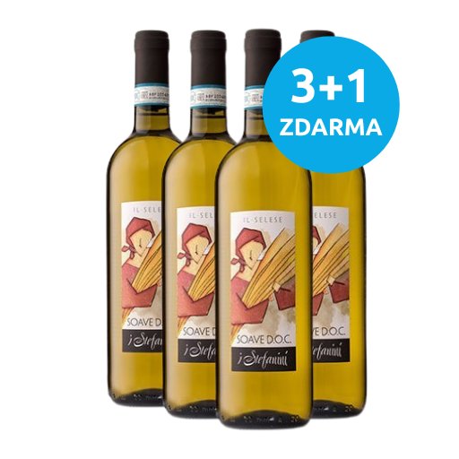 Soave "Il Selese" DOC 2024, 3+1 ZDARMA